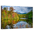 Lake Jocassee Autumn Reflection Wall Art