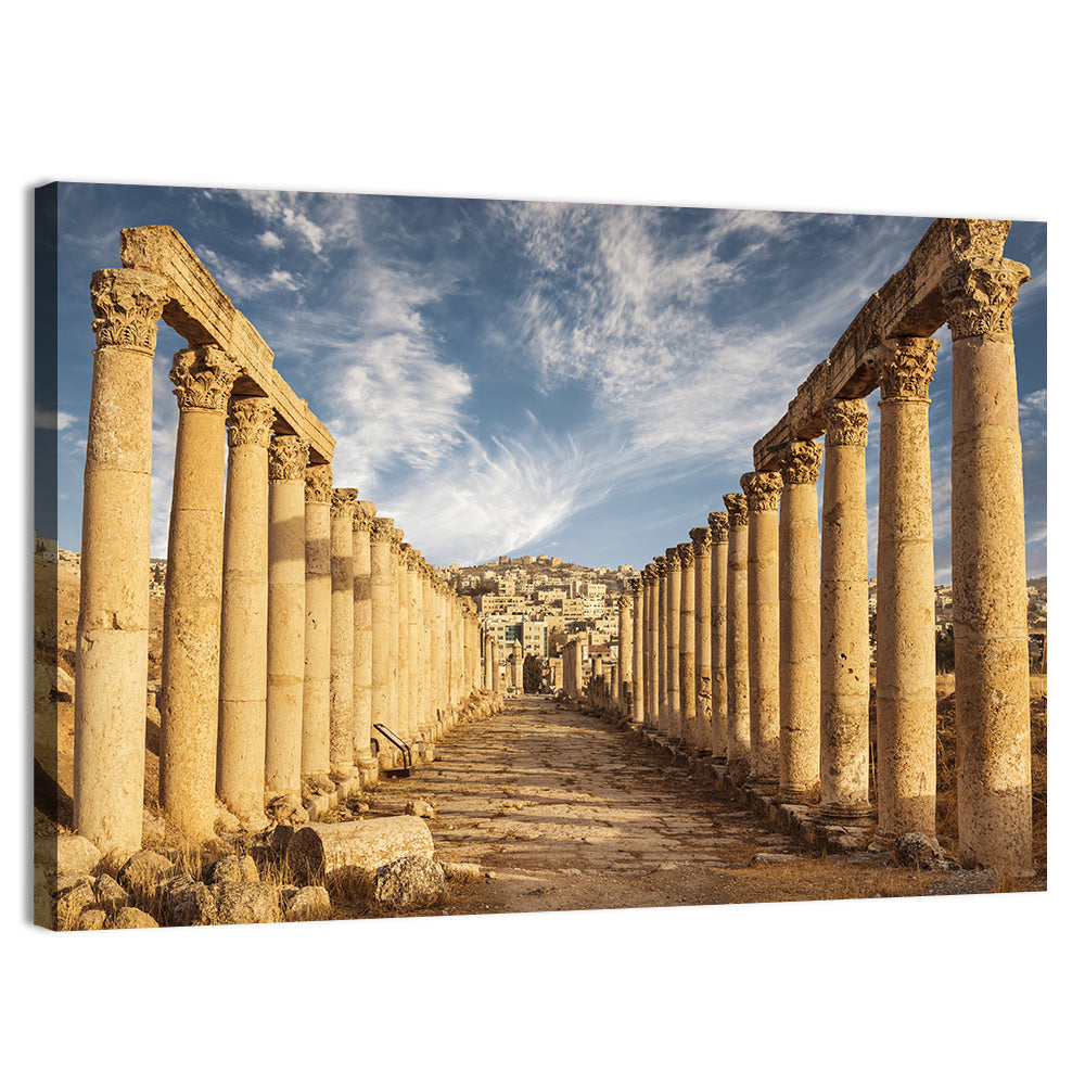 Cardo Maximus, Jerash Wall Art
