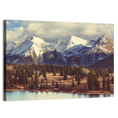 Snow-capped Colorado Rockies Wall Art