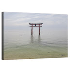 Shirahige Torii Gate, Lake Biwa Wall Art