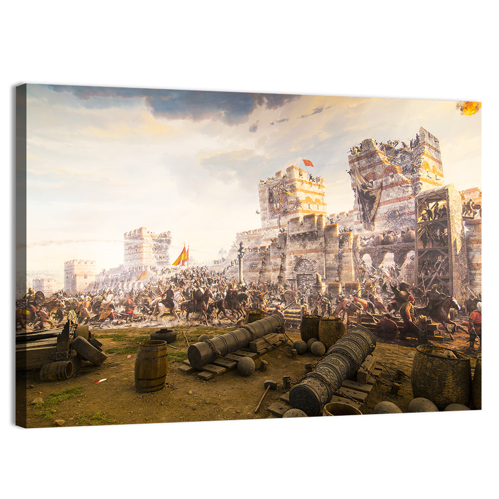 Fall of Constantinople 1453 Wall Art