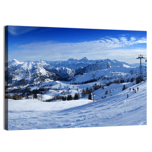 Nassfeld Ski Resort View Wall Art