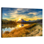 Oxbow Bend Sunrise Wall Art