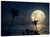 Supermoon Beach Wall Art