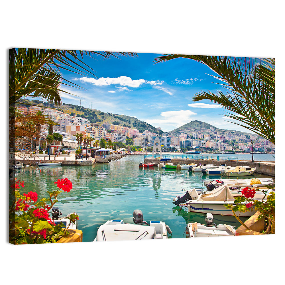 Saranda Harbor View Wall Art