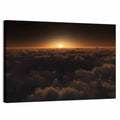 Sunset Over Cloud Sea Wall Art