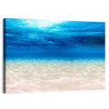 Sunlit Sandy Seabed Wall Art