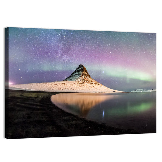 Kirkjufell Under the Milky Way Wall Art