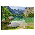 Obersee Boathouse Reflection Wall Art