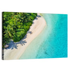 Secluded Tropical Beach Wall Art