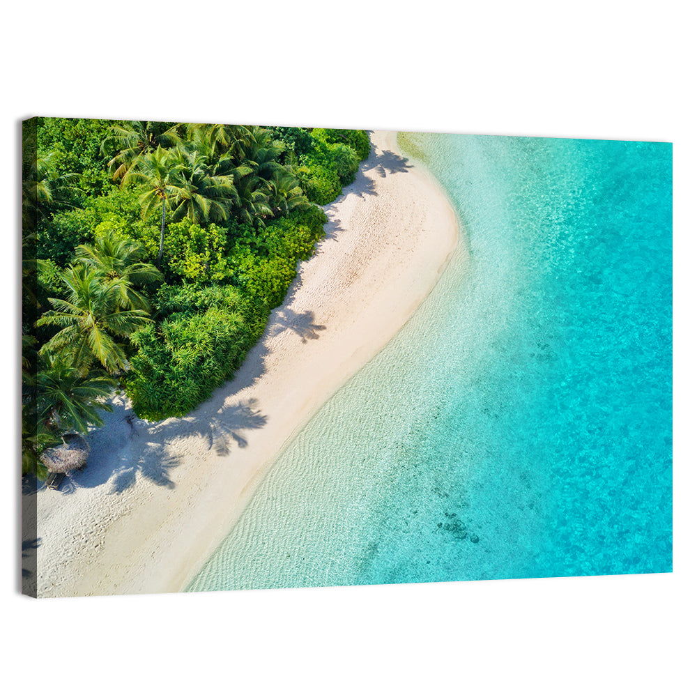 Secluded Tropical Beach Wall Art