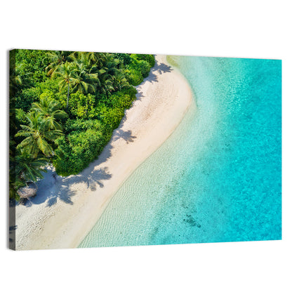 Secluded Tropical Beach Wall Art