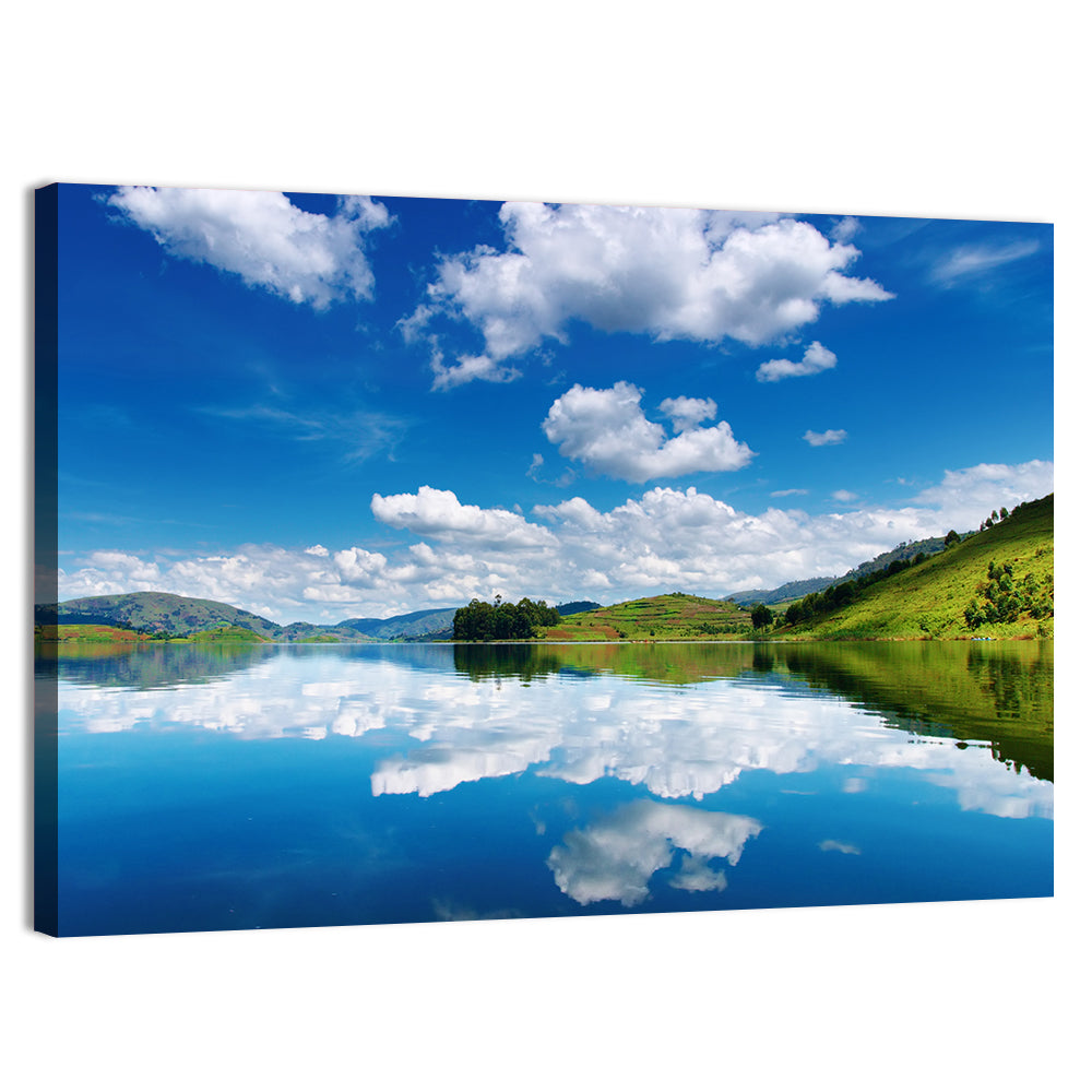 Bunyonyi Lake Reflection Wall Art