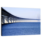 Oresund Bridge Perspective Wall Art