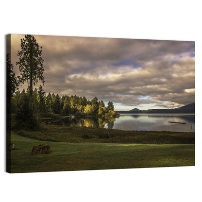 Lake Quinault Reflections Wall Art