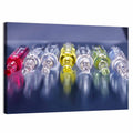 Influenza Vaccine Vials Wall Art