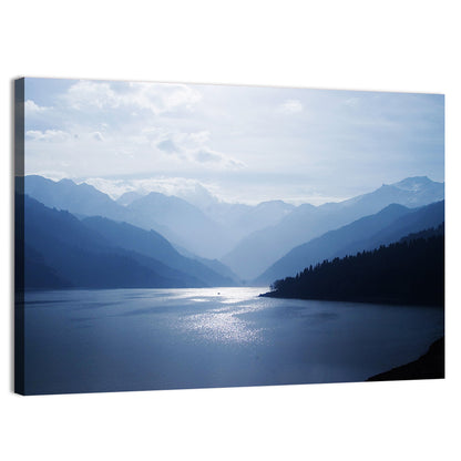 Xinjiang Lakeshore Serenity Wall Art
