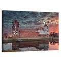 Mir Castle at Dusk Wall Art