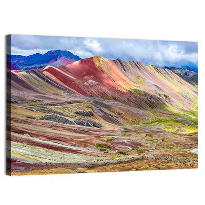 Vinicunca Rainbow Mountain Peru Wall Art