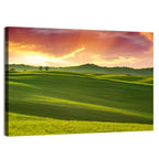 Tuscany Rolling Hills Sunset Wall Art