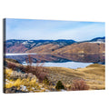 Kamloops Lake Mountain Reflection Wall Art