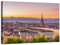 Turin Skyline at Golden Dusk Wall Art