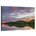 Ohio River Paden City at Dusk Wall Art
