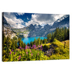 Oeschinensee Summer Landscape Wall Art