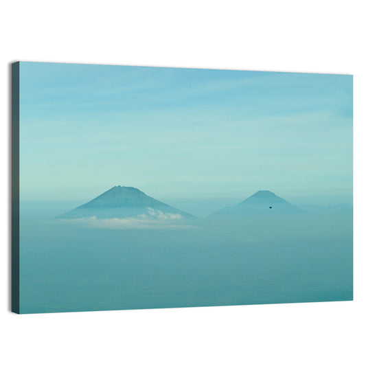 Sumbing & Sindoro Volcanoes Wall Art