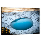 Kerid Crater Lake Wall Art