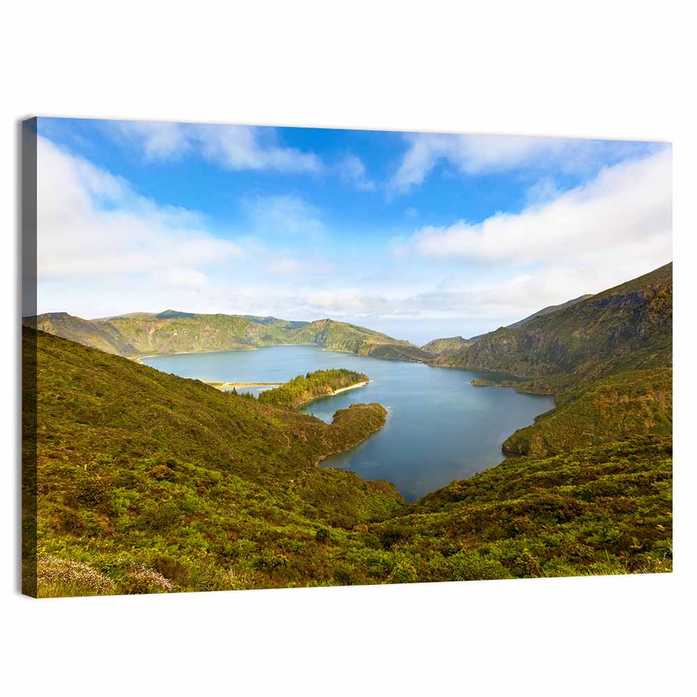 Sete Cidades Crater Lake Wall Art