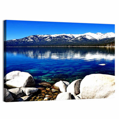 Blue Lake Tahoe Landscape Wall Art