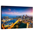 Marina Bay Twilight Singapore Wall Art