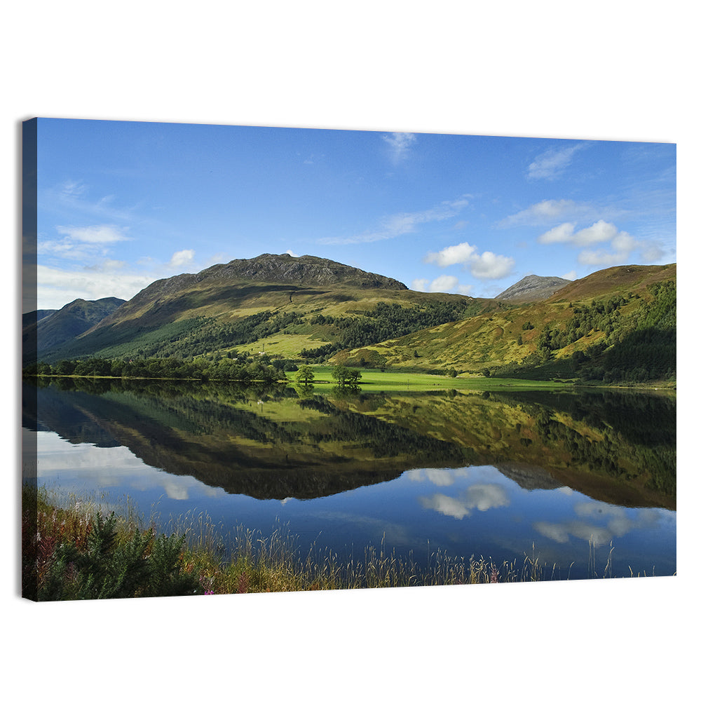 Irish Lake Reflection Wall Art