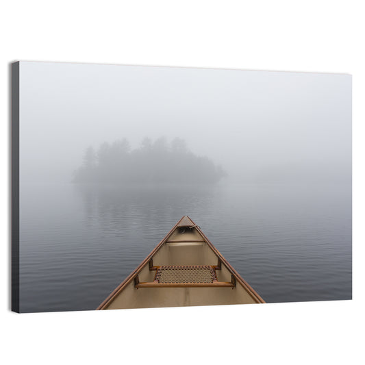 Misty Lake Ontario Wall Art