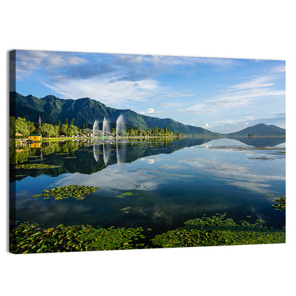 Dal Lake Reflections, Srinagar Wall Art
