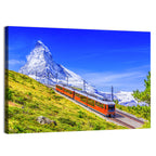 Gornergrat Train and Matterhorn Wall Art