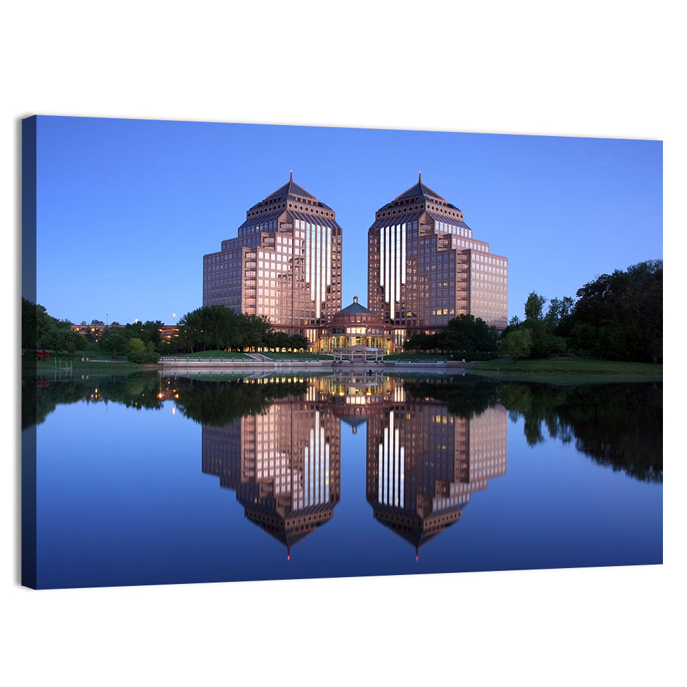 Carlson Towers at Dusk Wall Art