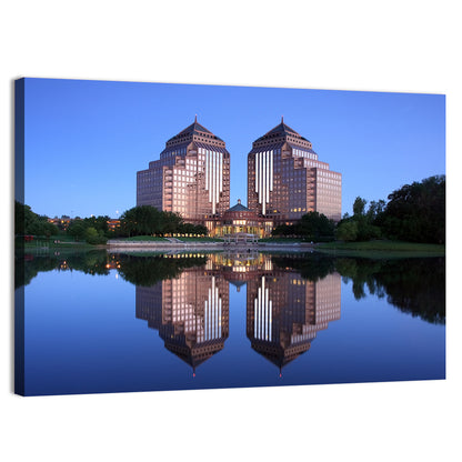 Carlson Towers at Dusk Wall Art