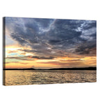 Lake Tillery Sunset Wall Art
