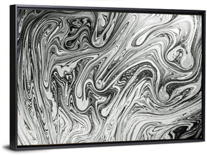 Sticky Liquid Abstract Pattern Wall Art