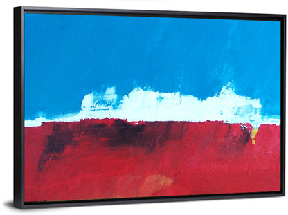 Ocean Horizon Abstract Wall Art
