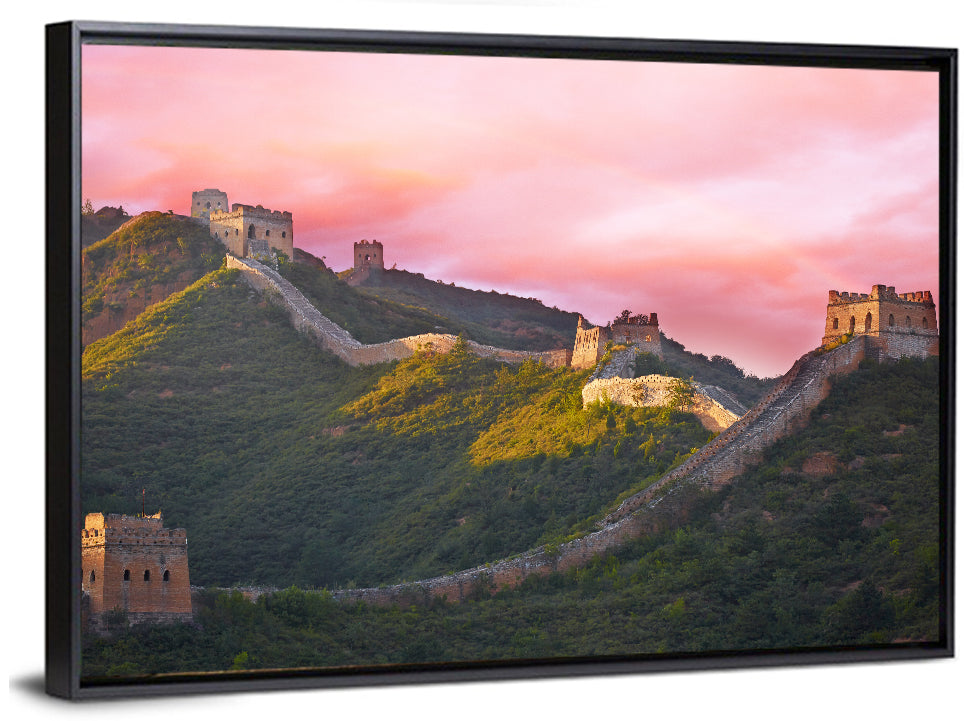 Great Golden Hour Watchtowers Wall Art