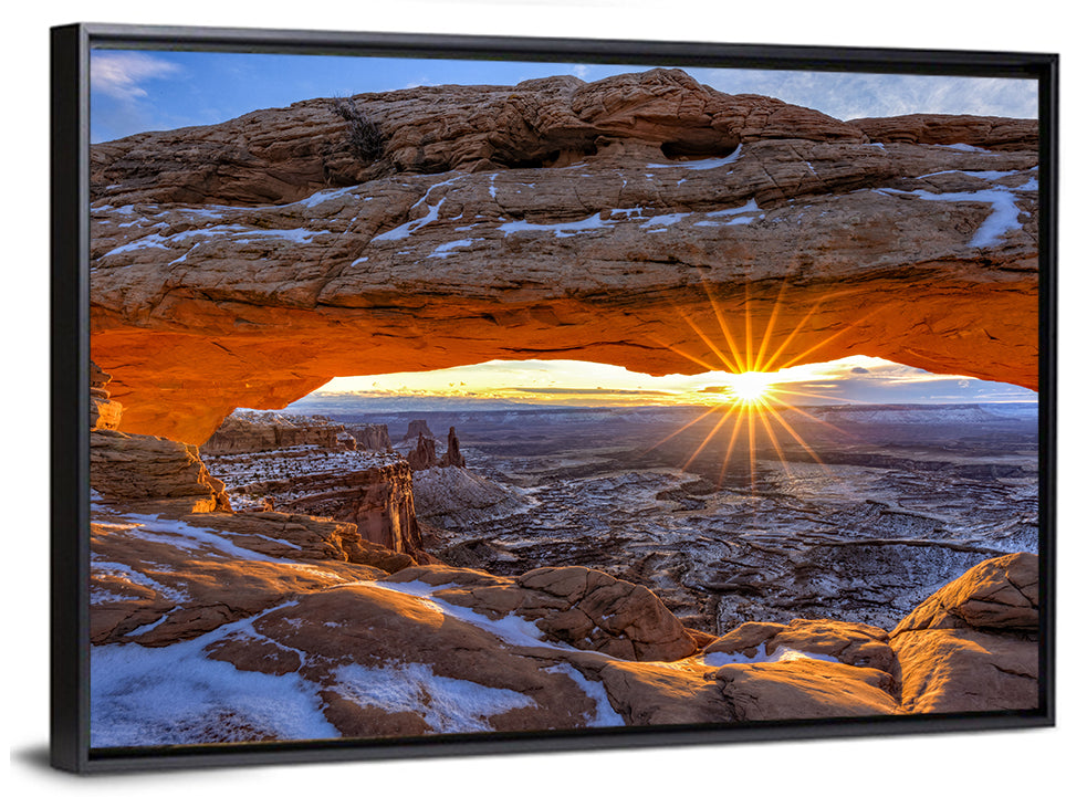 Sunrise at Mesa Arch Wall Art