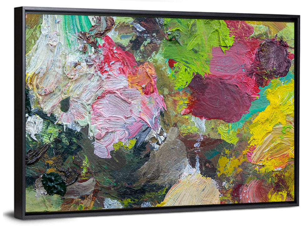 Hand Drawn Abstract Palette Wall Art