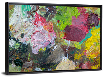 Hand Drawn Abstract Palette Wall Art
