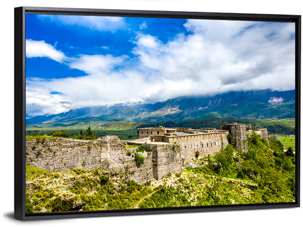 Gjirokastër Fortress Over Drino Valley Wall Art