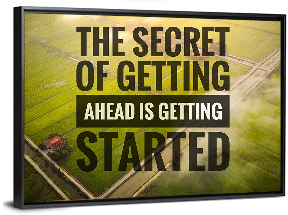 Getting Started Sunlit Farmland Wall Art