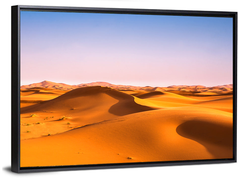 Golden Sahara Dunes Wall Art