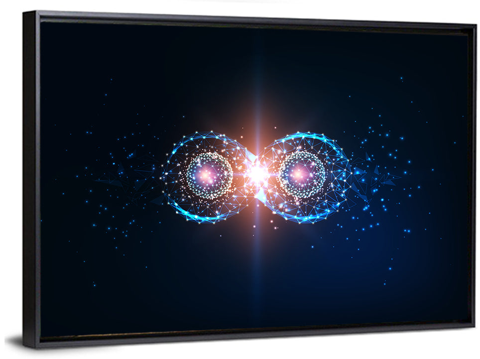 Polygonal Infinity Loop Wall Art